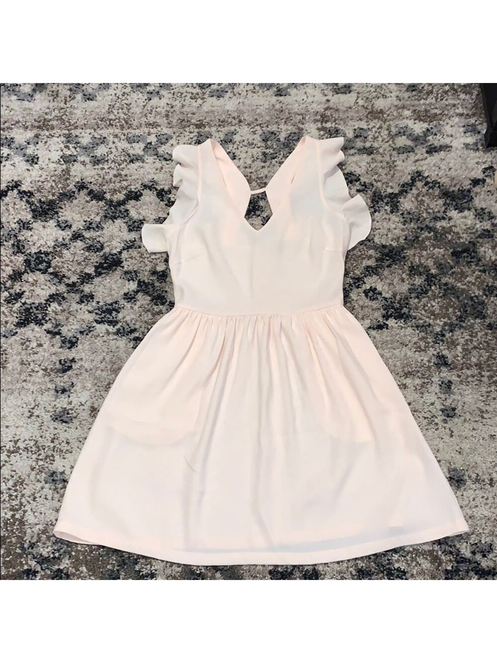 Light Pink FRNCH Dress Size Small
